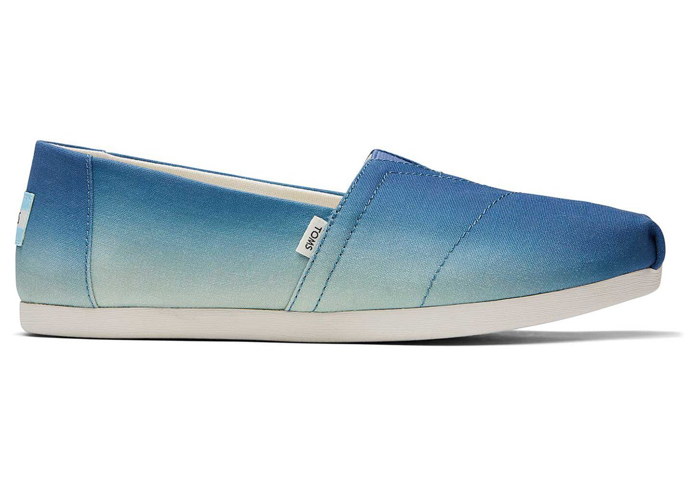 Toms Espadryle Damskie Indygo - Alpargata Gradient Płócienne - 03ENTWXYF